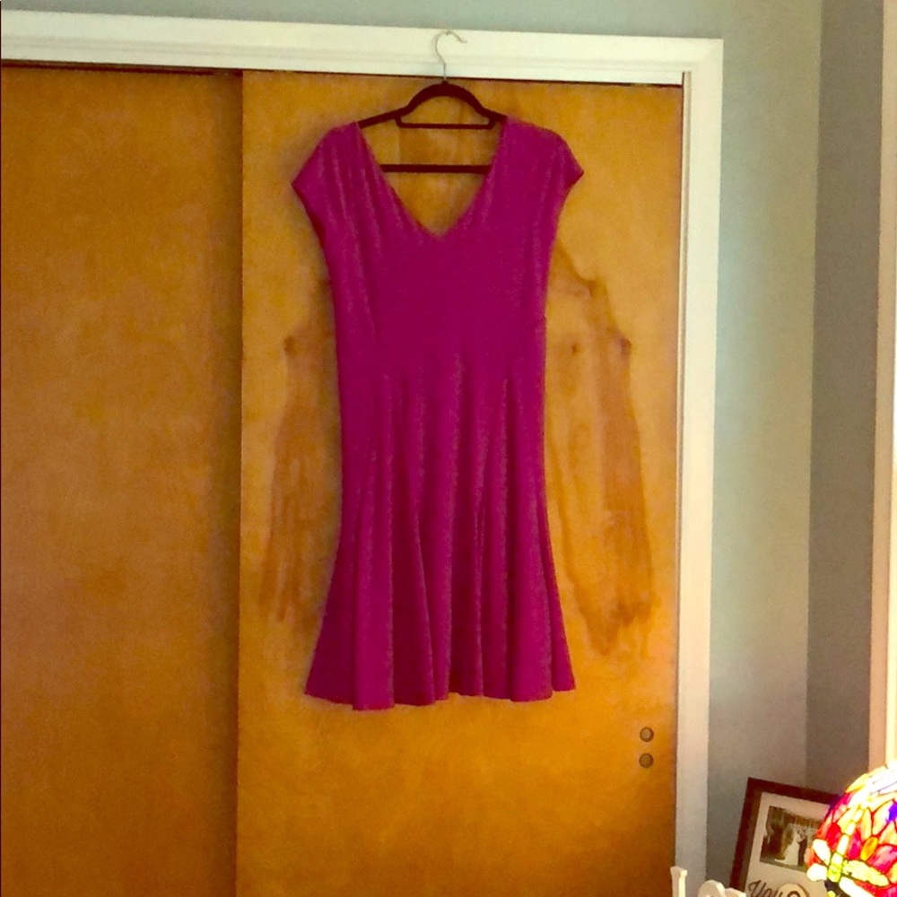 Purple Ralph Lauren cocktail dress